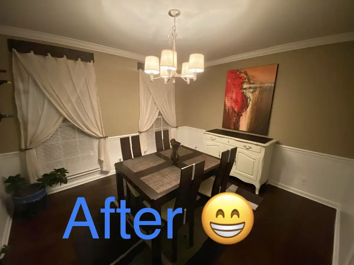 Professional dining room restoration after water damage in Garden City