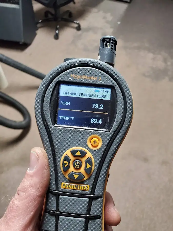 Moisture meter humidity assessment for Mold Remediation & Removal in Garden City